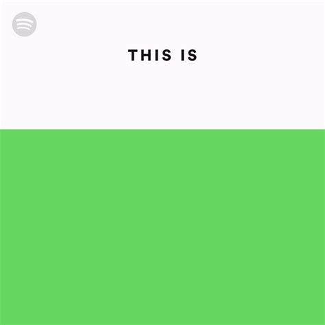 Spotify This Is Blank Template - Imgflip