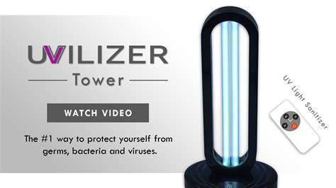 Watch Uvilizer Tower Uv Light Sanitizer Introduction Video On