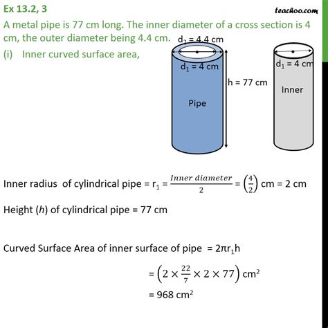 Question Video Calculating The Cross Sectional Area Of A Off