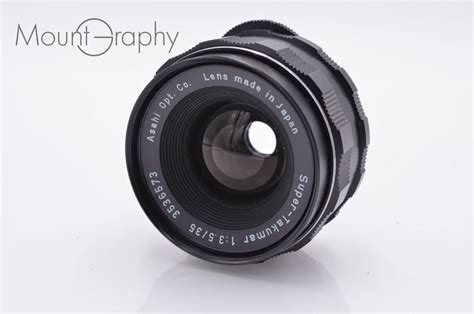 【やや傷や汚れあり】★良品★ ペンタックス Pentax Super Takumar 35mm F35 ★完動品★ Tk878の落札情報