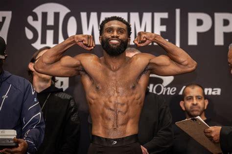 Photos Jaron Ennis Karen Chukhadzhian Set For Ibf Interim Title