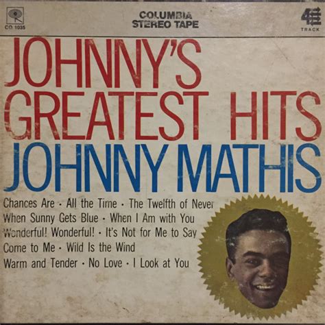 Johnny Mathis - Johnny's Greatest Hits (Reel-To-Reel) | Discogs