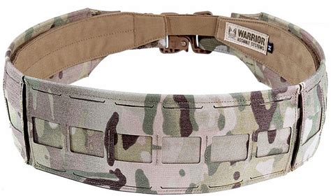 Warrior Laser Cut Low Profile Laser Belt Multicam W Lc Lplb B Mc