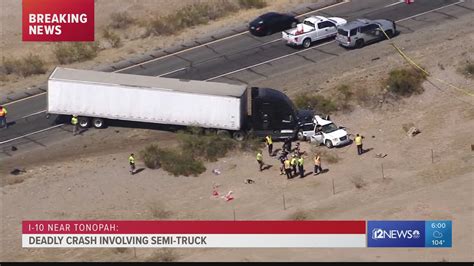 5 People Dead After Crash Near Tonopah