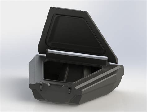 Solid Zforce 950 Rear Cargo Box Zforce 950 Storage Box