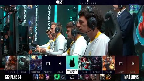 Schalke 04 Vs MAD Lions PL LEC Spring Split 2020 W2D2 720p CDA