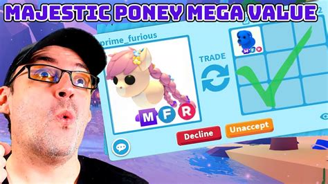 Ce Que Les Gens Trade Contre Un Majestic Poney Mega Neon Sur Adopt Me