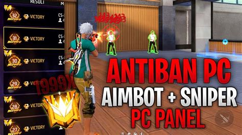 Free Fire Panel Pc Auto Headshot Antiban Sniper Aimbot Free Fire