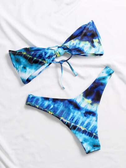Back To School Sale Search Knot Bikini Romwe Usa