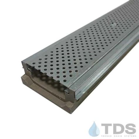 Polycast 500 With Galvanized Grate Edging Drainage Kits