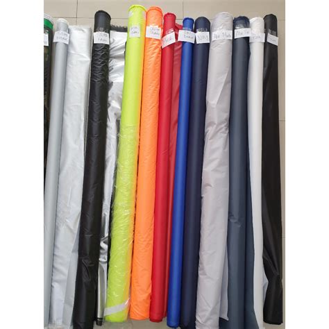 Jual Eceran Per Yard Kain Parasut Taffeta Import Waterproof Kain