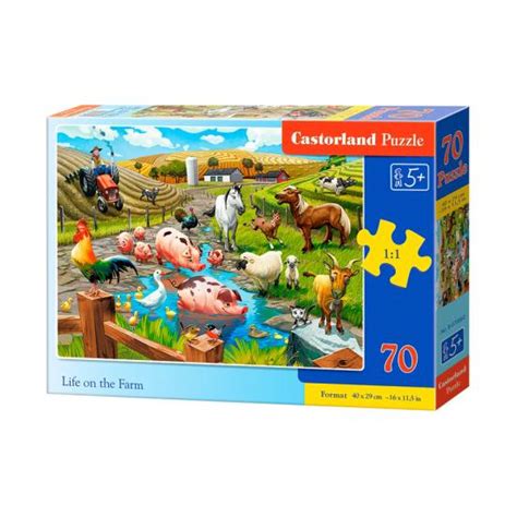 Comprar Puzzle Castorland Vida En La Granja De Piezas Castorland B