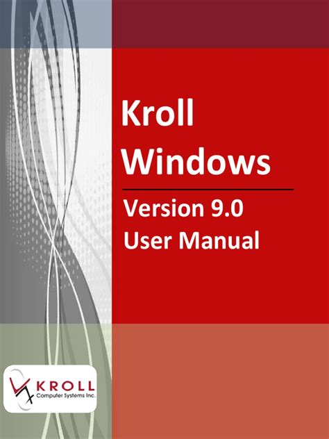 9.0 Kroll Manual PDF | PDF | Medical Prescription | Pharmacy