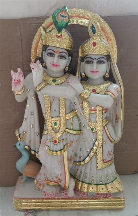 Marble Iskcon Radha Krishna Statue Temple At Rs 13500 In Dausa ID