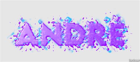 André Text Effect and Logo Design Name