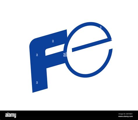 Fuji Electric Rotated Logo White Background Stock Photo Alamy