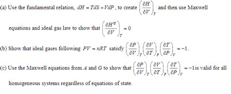 Solved Ah A Use The Fundamental Relation Dh Tds Vdp Chegg