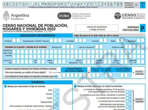 Censo Nacional 2022 cuándo será y cómo llenar el cuestionario digital