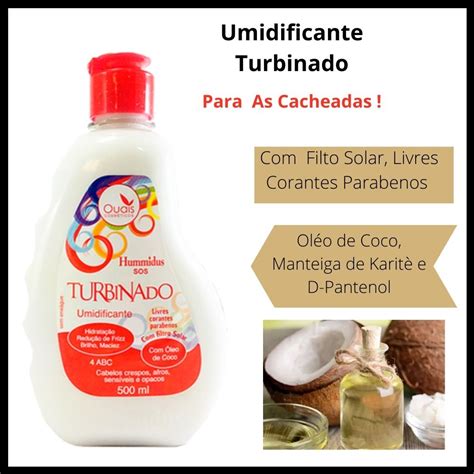 Creme De Pentear Umidificante Para Cabelos Crespos Ondulados