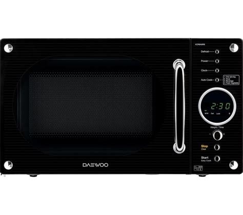 Buy DAEWOO Retro KOR8A9RBR Solo Microwave - Black | Free Delivery | Currys