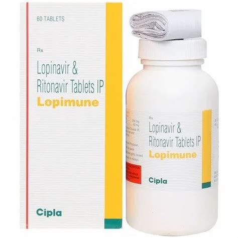 Lopimune Lopinavir And Ritonavir Tablets Ip Cipla Ltd At Rs