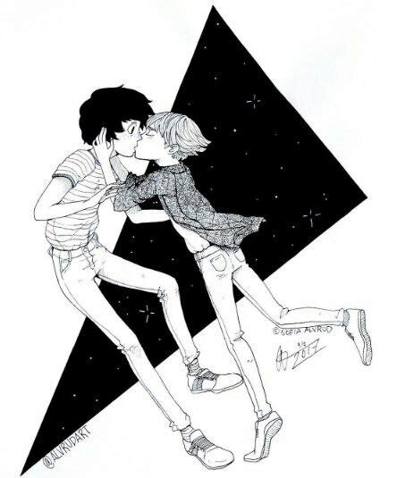 Mike x Will #first #kiss | Stranger things fanart, Stranger things art ...