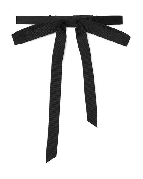 Gucci Pre-tied Silk-grosgrain Bow Tie in Black for Men | Lyst