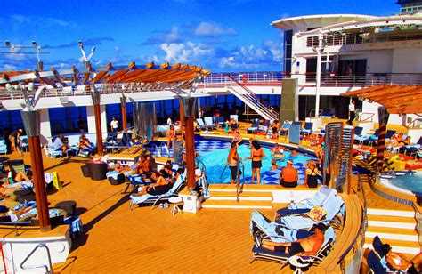 Pool Deck On Celebrity Summit Cruise Ship Celebrity Summit Cruise