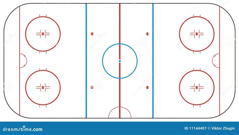 Ice Hockey Rink Royalty Free Stock Photography Image 11144407