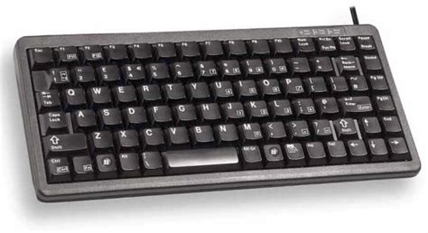 CHERRY G84 4100 Ultraslim Black Wired Mechanical Keyboard G84 4100LCM