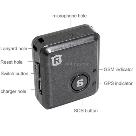 Reachfar Rf V S Mini Traqueur Gps Gsm En Temps R El Gprs Suivi Sos