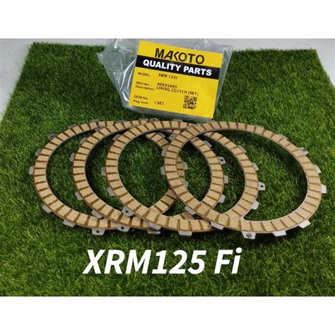 Xrm125 Fi Rs125 Fi Clutch Lining Set Makoto Japan Std Xrm 125 Fi