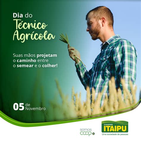 Cooperativa Regional Itaipu 5 de novembro Dia do Técnico Agrícola