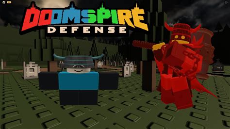 Solo Hard Mode Map Graveyard Doomspire Defense Youtube