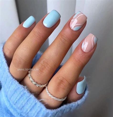 8 Diseños De Uñas Con Azul Celeste Mujer Saludable 10 Todo Para La