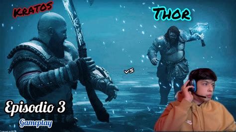 🛡️thor Vs Kratos⚔️ God Of War Ragnarok Gameplay Ps5 Episodio 3