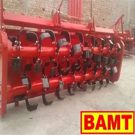 Bamt Mild Steel Hp Feet Double Shaft Rotavator For Tracter