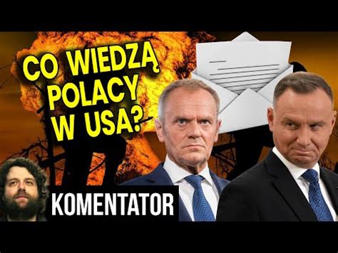 Polacy Z Usa Wys Ali List Do Dudy I Tuska Pok J Wsp Praca I Nato