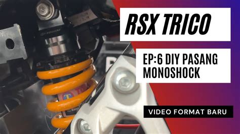 Projek Honda Rsx Ep Diy Tukar Monoshock Honda Rsx Youtube