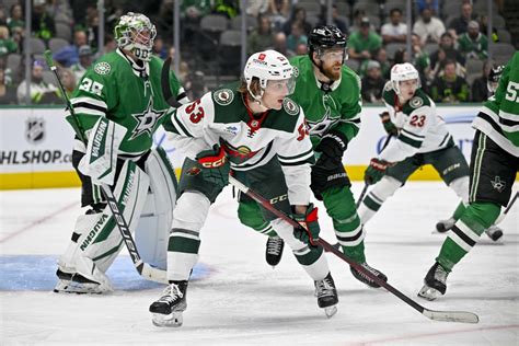 Wild fall 6-1 to Stars in second preseason game - The Hockey News ...