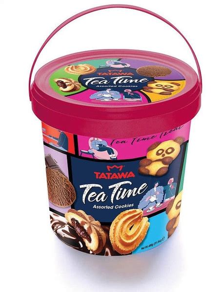 Печенье Tatawa сдобное Ти Тайм ассорти, 400 гр - купить с доставкой по ...