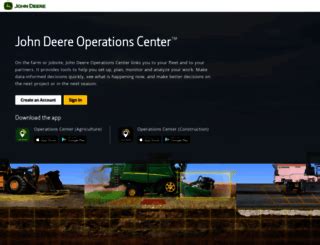 Access My Deere John Deere Operations Center