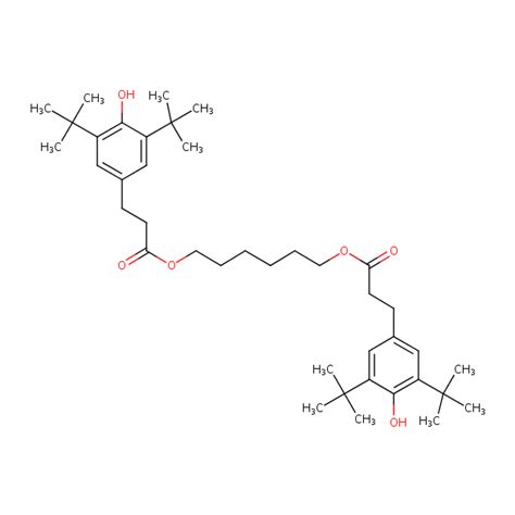 Benzenepropanoic Acid 3 5 Bis 1 1 Dimethylethyl 4 Hydroxy 1 6