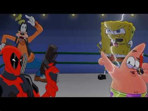 Goofy And Deadpool Vs Patrick And SpongeBob Cartoon Beatbox Mashups