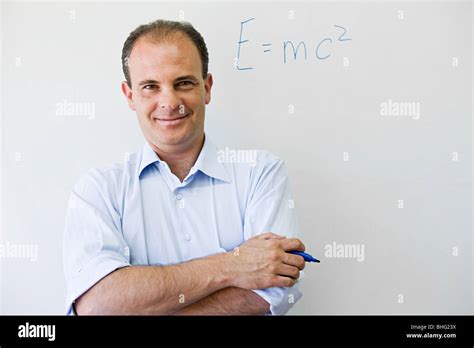 Portrait of a teacher Stock Photo - Alamy