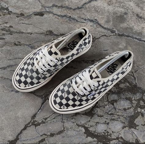 Vans Authentic Checkerboard OG Vault, Men's Fashion, Men's Footwear ...