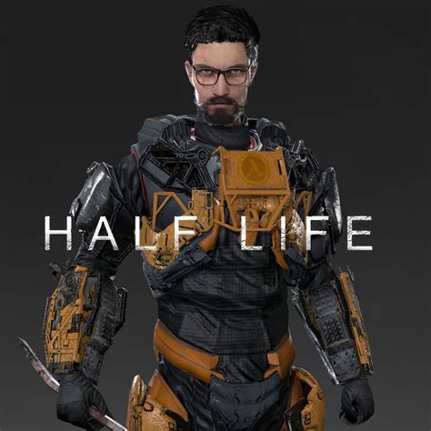 Half Life Gordon Freeman D Artwork Fanart Gp Ola On Artstation At