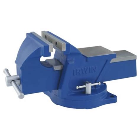 Irwin Inch Heavy Duty Multi Use Work Bench Vise With Swivel Base