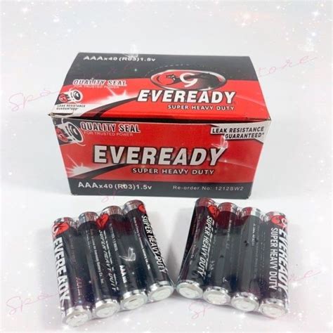 Eveready Super Heavy Duty Battery AA AAA Pre Box Lazada PH