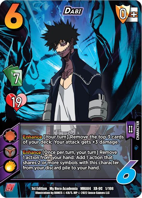 Dabi Xr Universus My Hero Academia League Of Villains Universus